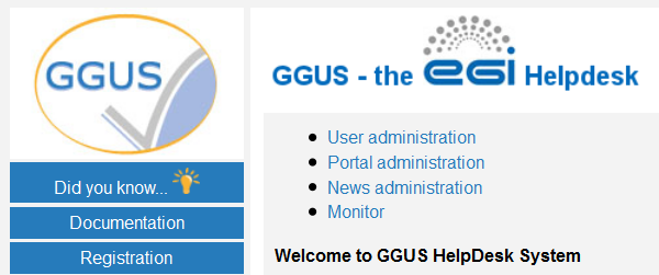 GGUS Support Staff