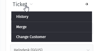Ticket history