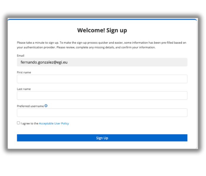 Check-in IdP discovery