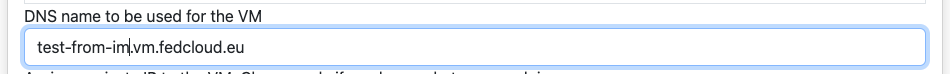IM Dynamic DNS support