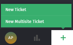 Create Multisite ticket