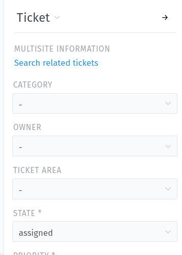 Search multi tickets