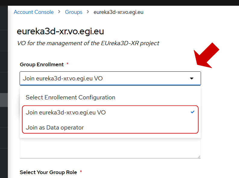 Visible enrolments