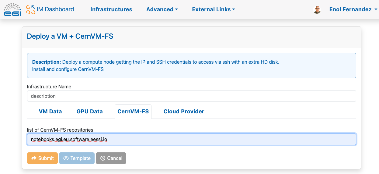Configure CernVM-FS repositories