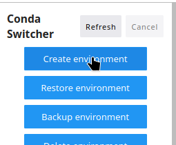 Create environment